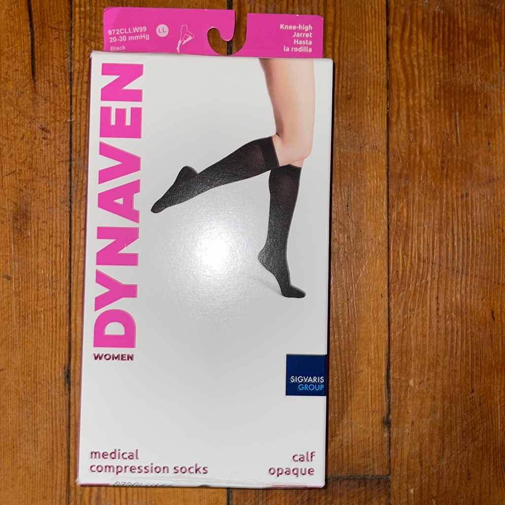 Sigvaris Dynaven KneeHigh 20 To 30 Mmhg Medical Compression Stockings Nib